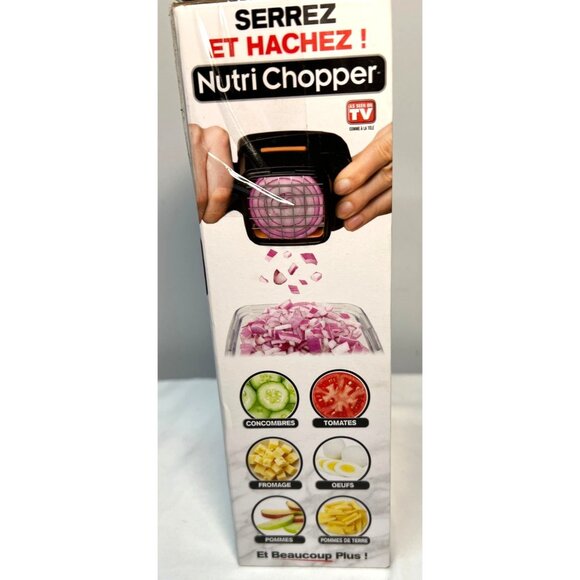 Nutri Chopper Compact Kitchen Gadget Set With Attachments & Storage Container - Picture 2 of 3